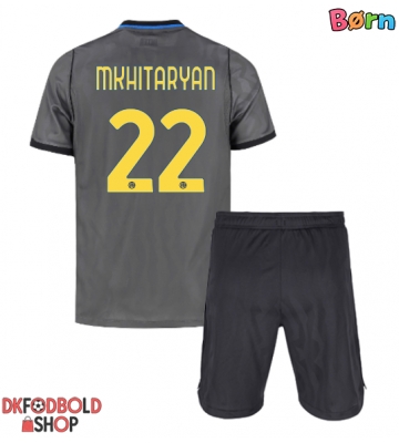 Inter Milan Henrikh Mkhitaryan #22 Tredje trøje Børn 2026-27 Kort ærmer (+ korte bukser)